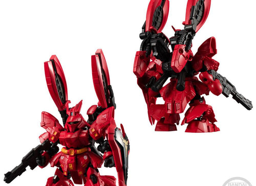 Load image into Gallery viewer, BANDAI MOBILITY JOINT GUNDAM RX-93ff νGUNDAM &amp; MSN-04FF SAZABI SET W/O GUM
