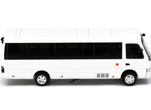 Load image into Gallery viewer, Tiny City P33 Die-cast Model Car - Toyota Coaster B59 (Pure White)
