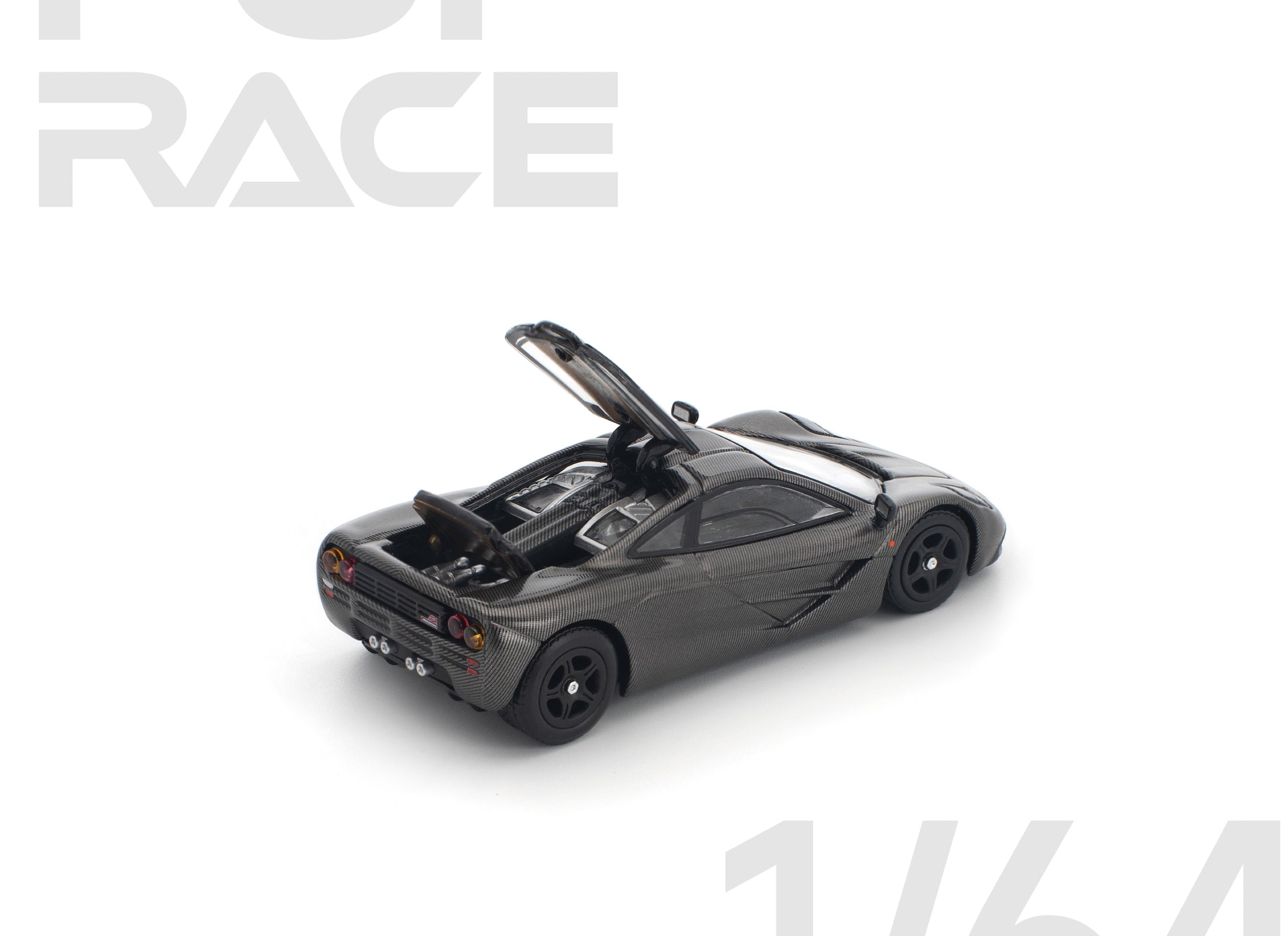 (Pre-order) POPRACE 1/64 McLAREN F1 CARBON EDITION Diecast Model Car