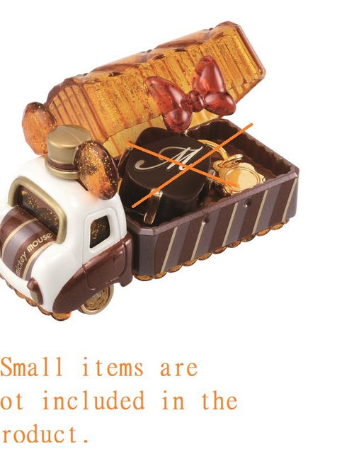 Load image into Gallery viewer, Takara Tomy Disney Motors Jewelryway Lulu Trunk Mickey Sweets (SE Exc.) diecast
