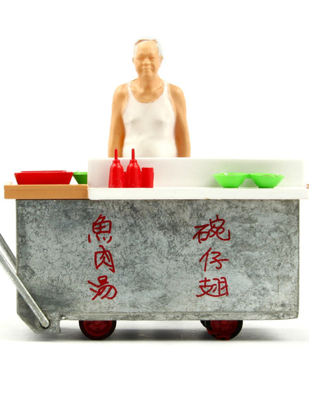 TINY Hong Kong City 1/35 Fake Shark's Fin Soup Cartful Diecast body Figure Model