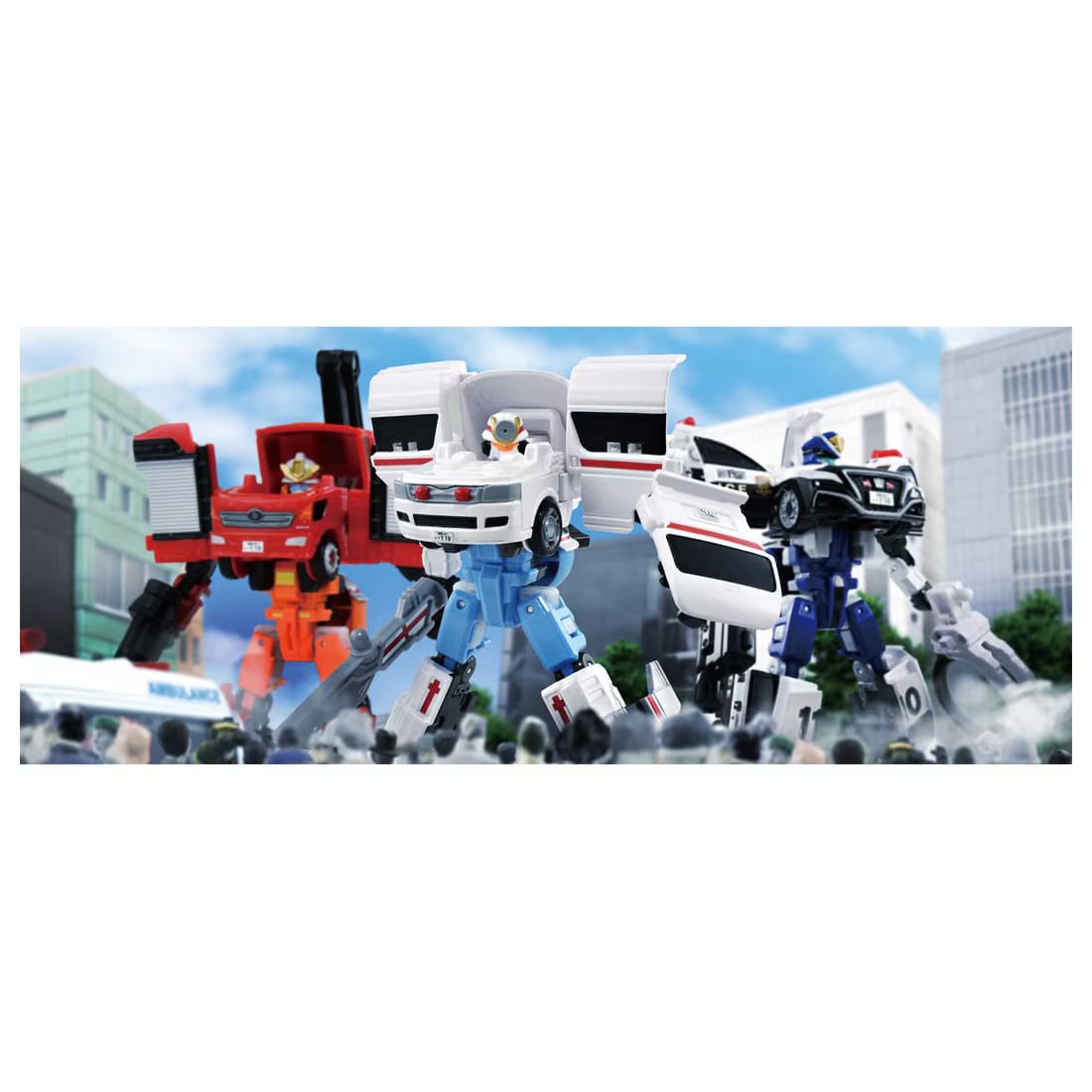 Takara Tomy Tomica Joblabor JB03 Mediblabor Toyota Himedic Ambulance