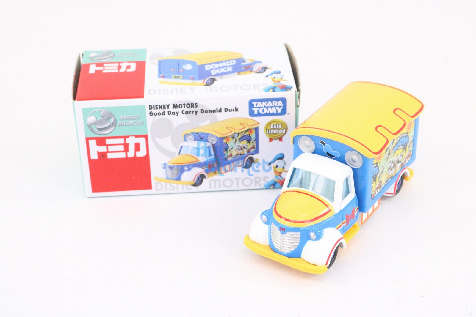 Takara Tomy Disney Motors Goodday Carry Donald Duck Special Diecast toy car new