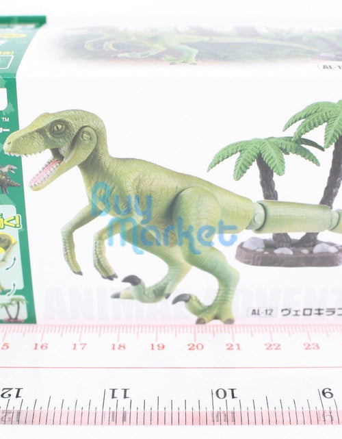 Load image into Gallery viewer, Takara Tomy ANIA Animal Action Figure AL-12 Dinosaurs Velociraptor with tree
