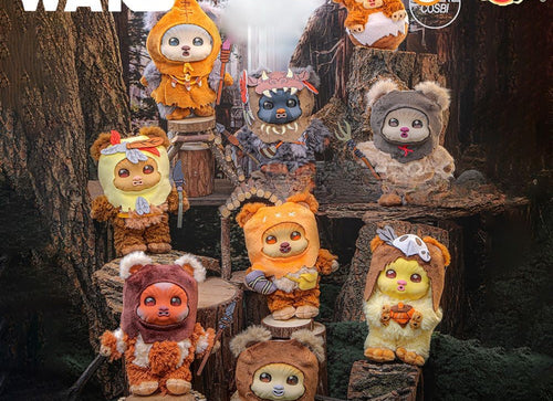 Load image into Gallery viewer, Hot Toys Star Wars Ewok Cosbi Plush Keychain Collection Series 2 (Full set of 8)
