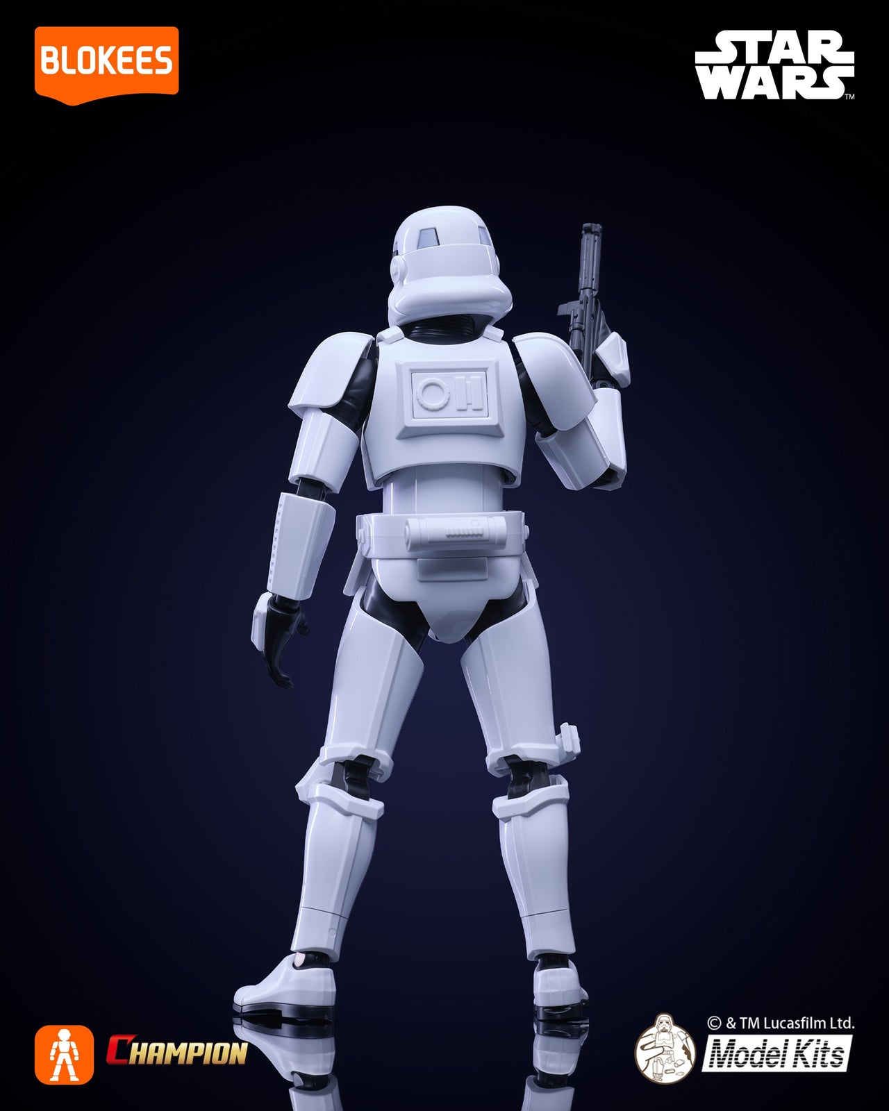 Blokees Star Wars CC02 Series Stormtrooper Model Kits Figure