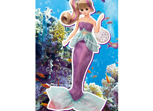 Load image into Gallery viewer, Takara Tomy Licca Chan Doll Dress - Mermaid Vacation Wear (NOT INCLUDE DOLL)
