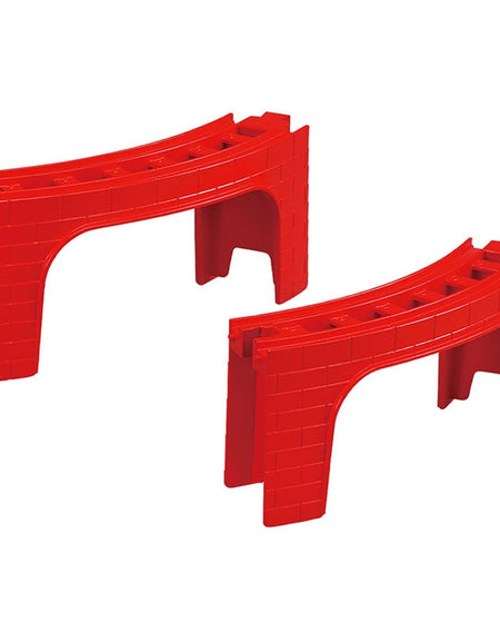 Takara Tomy Plarail R-28 Toy Train Bridge Curved Rail Set