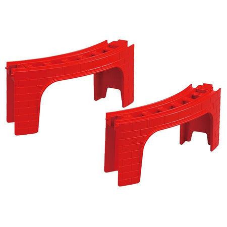 Takara Tomy Plarail R-28 Toy Train Bridge Curved Rail Set