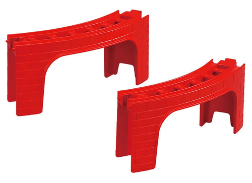 Load image into Gallery viewer, Takara Tomy Plarail R-28 Toy Train Bridge Curved Rail Set
