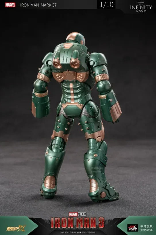 ZD Toys Marvel Avengers 1/10 Iron Man MK37 Action Figure