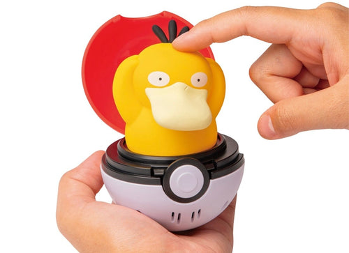 Load image into Gallery viewer, Takara Tomy Pokemon Pocket Monsters Pyokopuni Psyduck Figure
