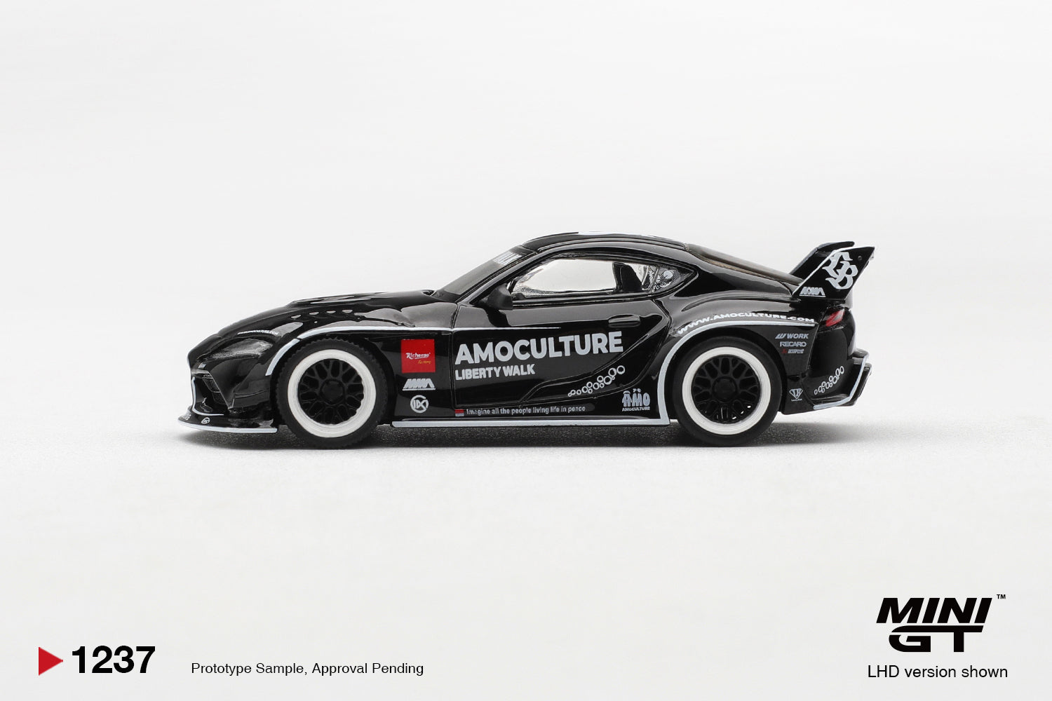 (Pre-order) Mini GT #1237 Toyota GR Supra LB WORKS AMOCULTURE Diecast Model Car
