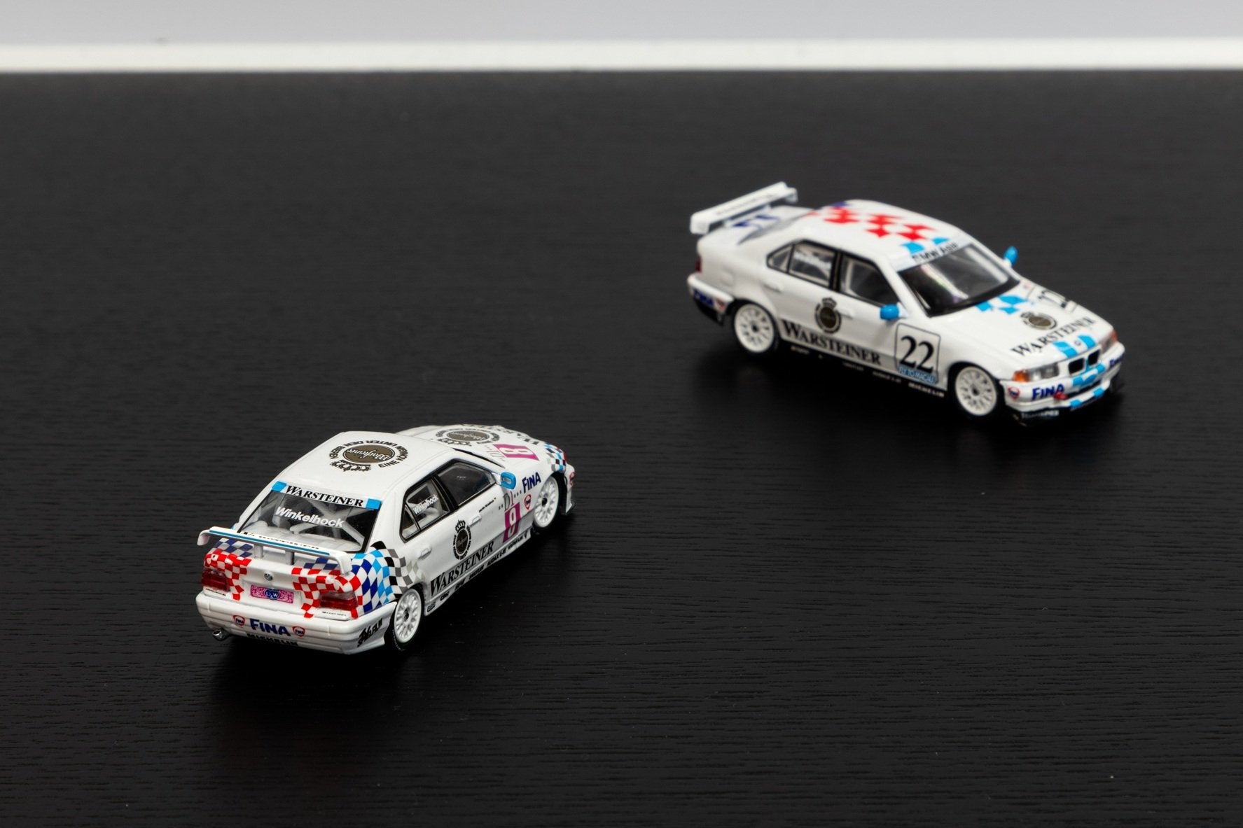 WEAK83 1:64 BMW 320i STW 1995 Champion Joachim Winkelhock Model Car