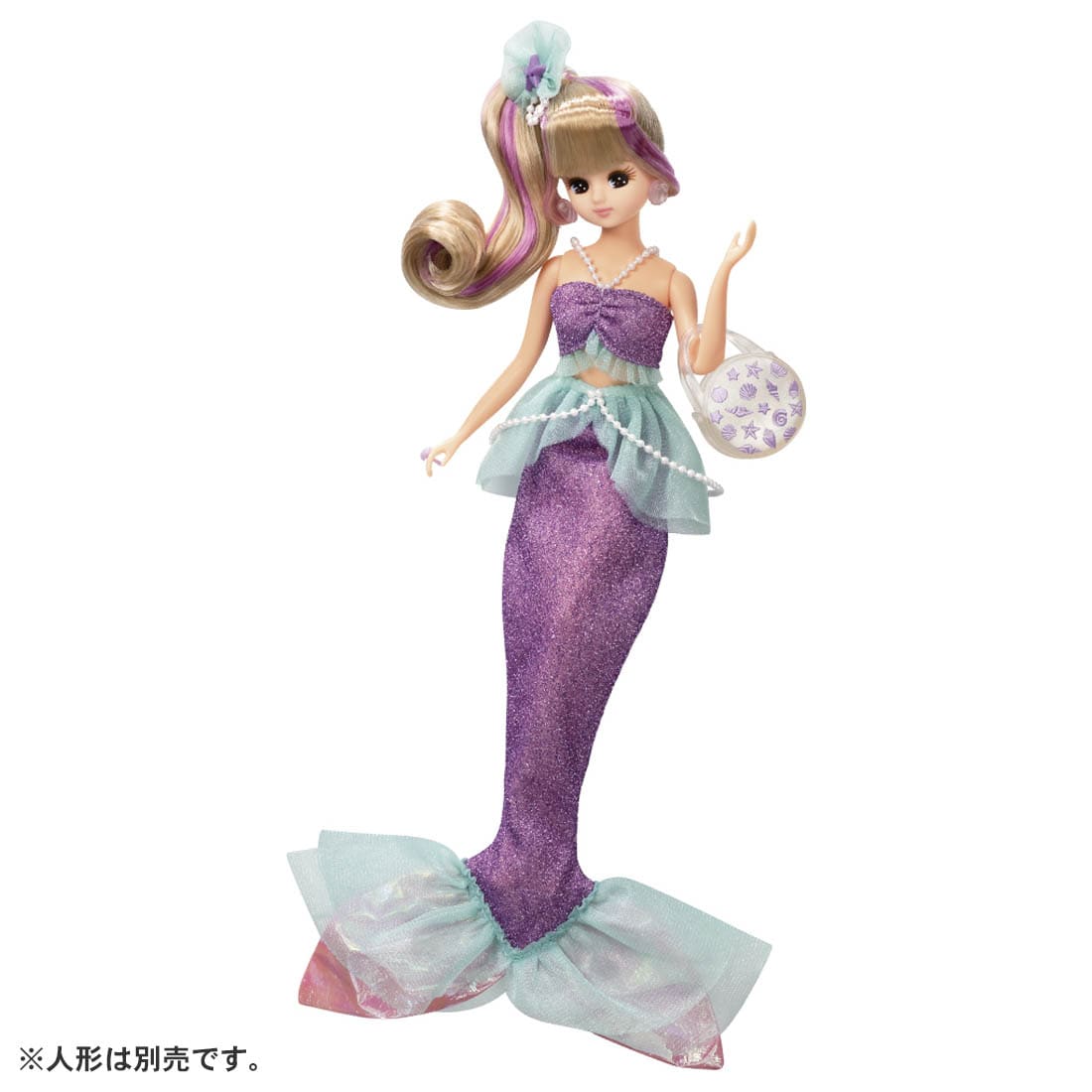 Takara Tomy Licca Chan Doll Dress - Mermaid Vacation Wear (NOT INCLUDE DOLL)