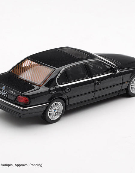 Mini GT #1242 BMW 750IL Black Sapphire RHD Diecast Model Car