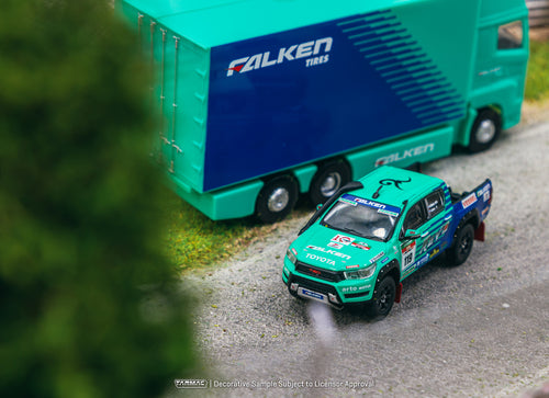 Load image into Gallery viewer, Tarmac Works 1/64 Toyota Hilux AXCR 2017 Diecast Model Car
