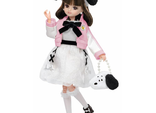 Load image into Gallery viewer, Takara Tomy Licca Rika-chan Photogenic PEANUTS 75years Anniversary Snoopy Style
