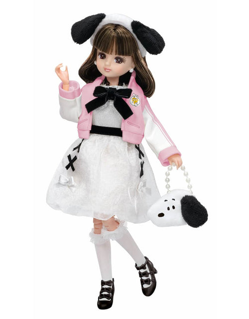 Load image into Gallery viewer, Takara Tomy Licca Rika-chan Photogenic PEANUTS 75years Anniversary Snoopy Style
