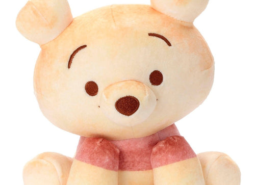Load image into Gallery viewer, Takara Tomy ARTS Disney Plush Nui Bread Style S Size Winnie the Pooh Sitting
