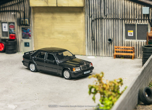 Load image into Gallery viewer, Tarmac Works 1:64 Mercedes-Benz 190 E 2.3-16 Blue-Black metallic
