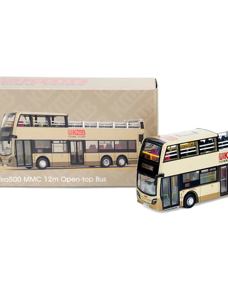 Tiny City Die-cast 1/110 - KMB ADL Enviro500 MMC 12M Open-top Bus (HK1)(Gold)
