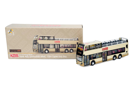 Tiny City Die-cast 1/110 - KMB ADL Enviro500 MMC 12M Open-top Bus (HK1)(Gold)