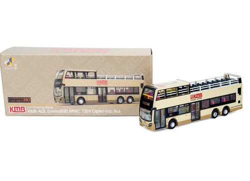 Load image into Gallery viewer, Tiny City Die-cast 1/110 - KMB ADL Enviro500 MMC 12M Open-top Bus (HK1)(Gold)
