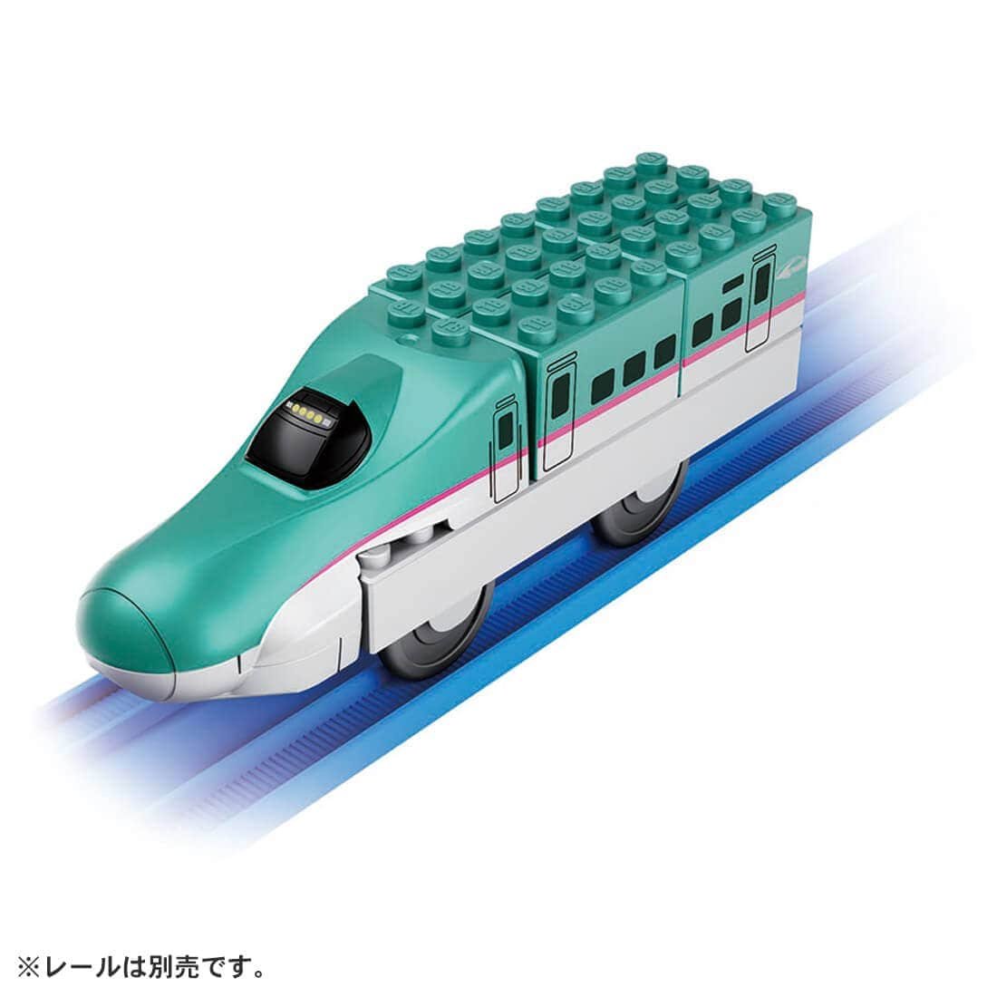 Takara Tomy Tomica Plarail Block E5 Series Shinkansen Hayabusa Block Set