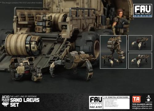 Load image into Gallery viewer, TOYS ALLIANCE x Acid Rain FAV-A107 Sand Laevis Set 1:18 Figure
