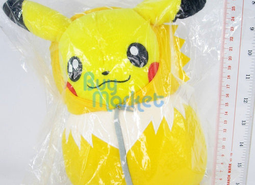 Load image into Gallery viewer, Banpresto Pocket Monster Pokemon Pikachu Sleeping Bag Jolteon Style Plush Doll
