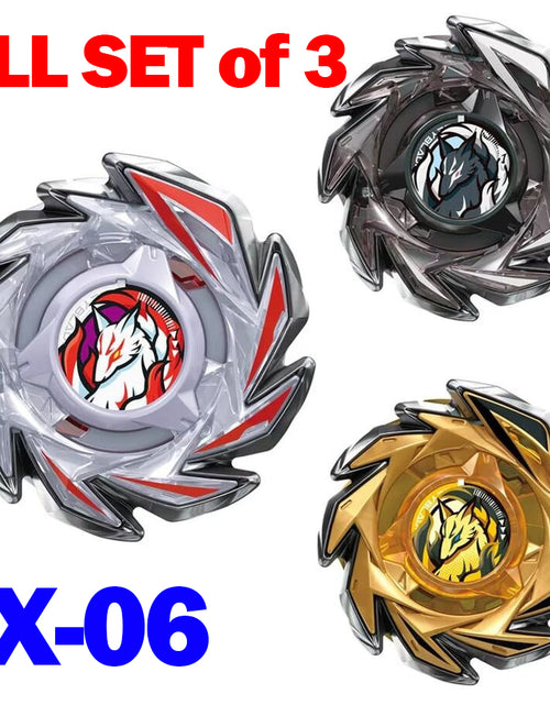 Load image into Gallery viewer, Takara Tomy Beyblade X CX-06 Random Booster FoxBrush Select FULL SET
