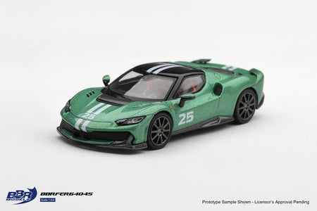(Pre-order) BBR 1/64 Ferrari 296 Speciale Verde Nürburgring Diecast Model Car