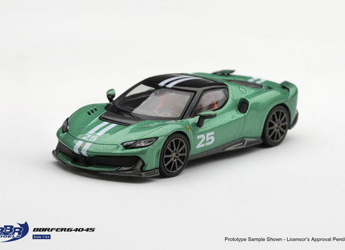 Load image into Gallery viewer, (Pre-order) BBR 1/64 Ferrari 296 Speciale Verde Nürburgring Diecast Model Car
