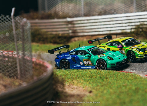 Load image into Gallery viewer, (Pre-order) Tarmac Works Porsche 911 GT3 R Nürburgring 24h 2024 Diecast Car
