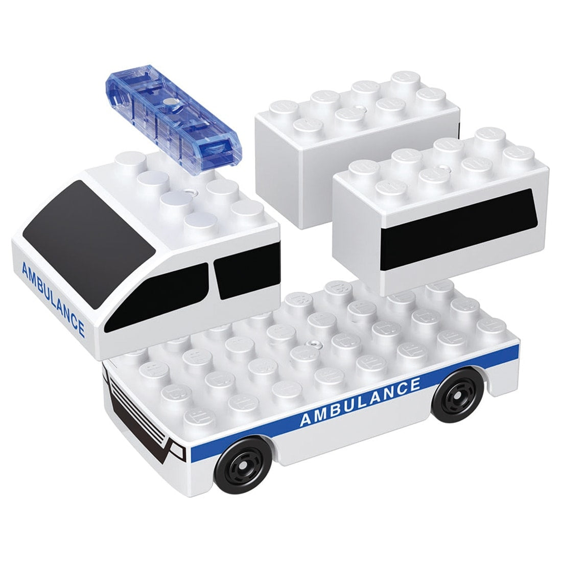 Takara Tomy Tomica Plarail Blocks Fire Rescue Set