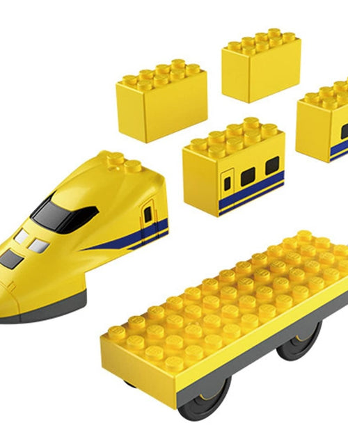 Load image into Gallery viewer, Takara Tomy Tomica Plarail Blocks JR923 Doctor Yellow set
