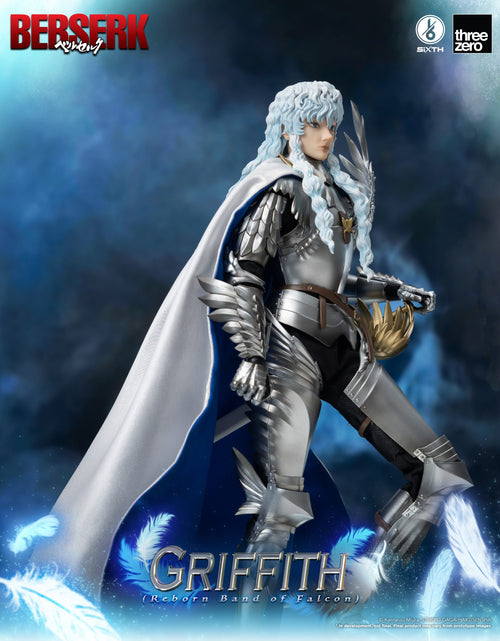 Load image into Gallery viewer, ThreeZero 1:6 BERSERK Griffith (Reborn Band of Falcon) Action Figure
