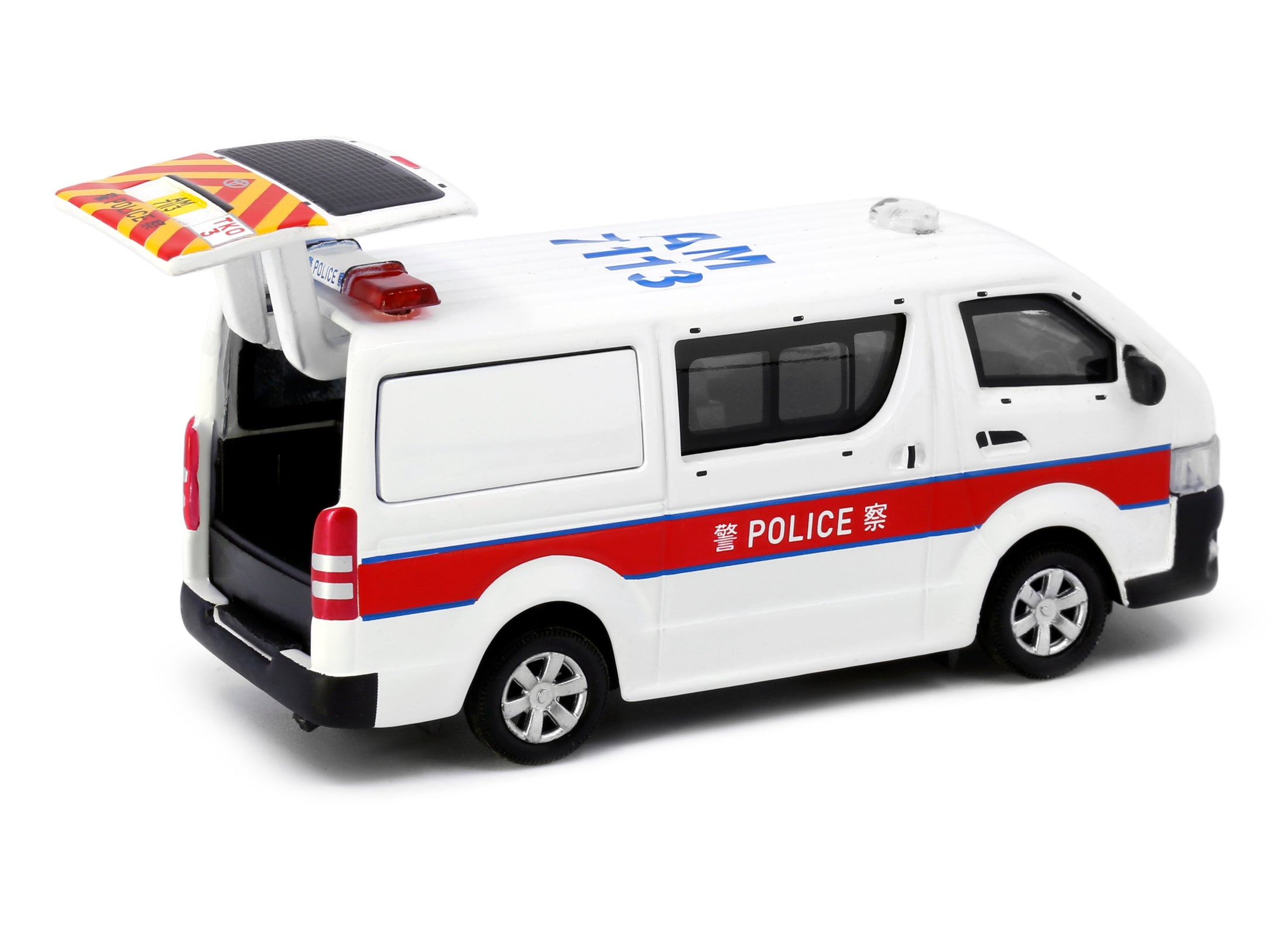 Tiny City 02 Die-cast Model Car - Toyota Hiace (Silver Wheel) (AM7113)