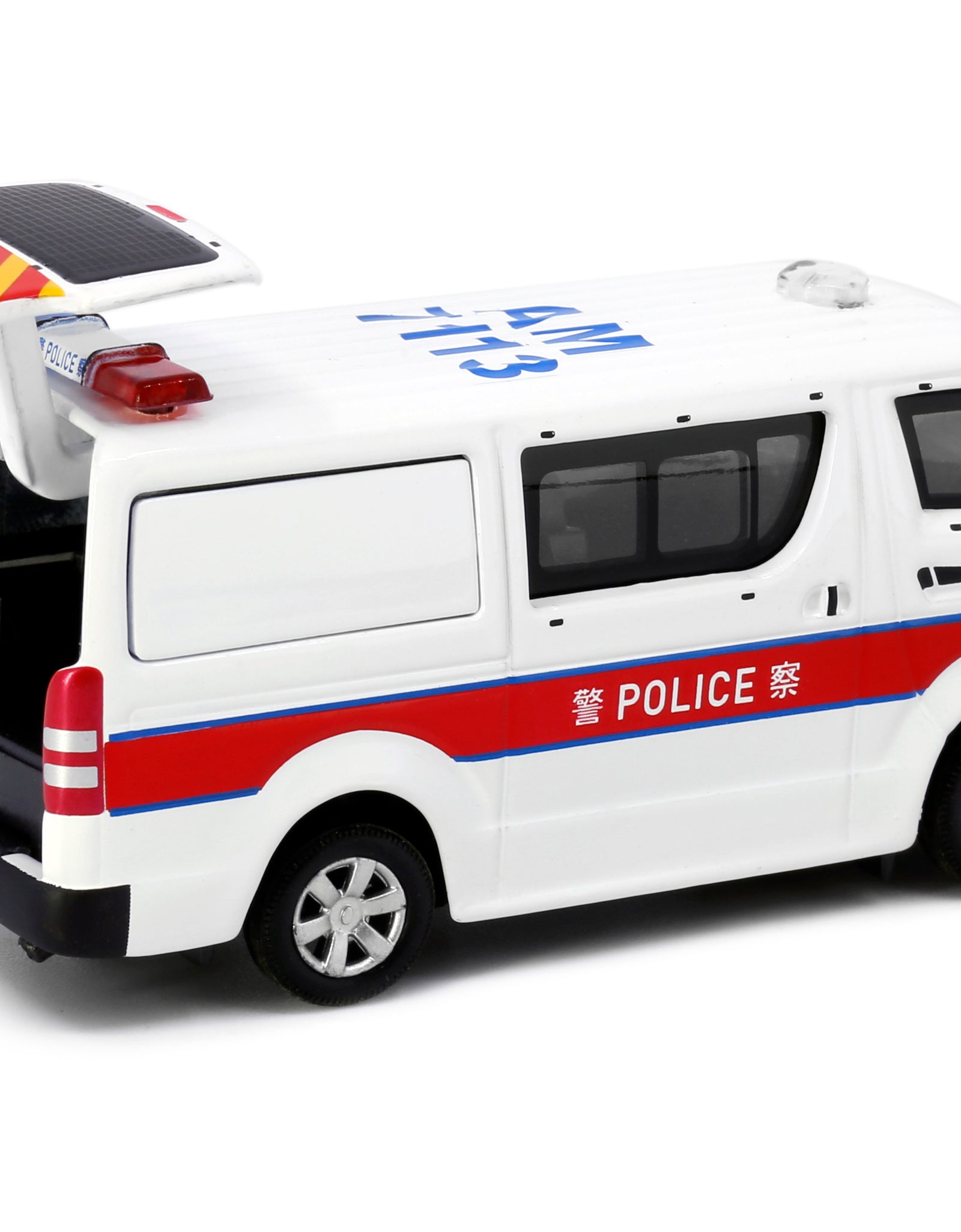 Tiny City 02 Die-cast Model Car - Toyota Hiace (Silver Wheel) (AM7113)