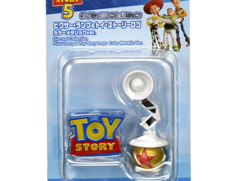 Load image into Gallery viewer, Takara Tomy Figure Toy Story 5 Diecast Pixar Lamp &amp; Logo Color Metallic Ver.
