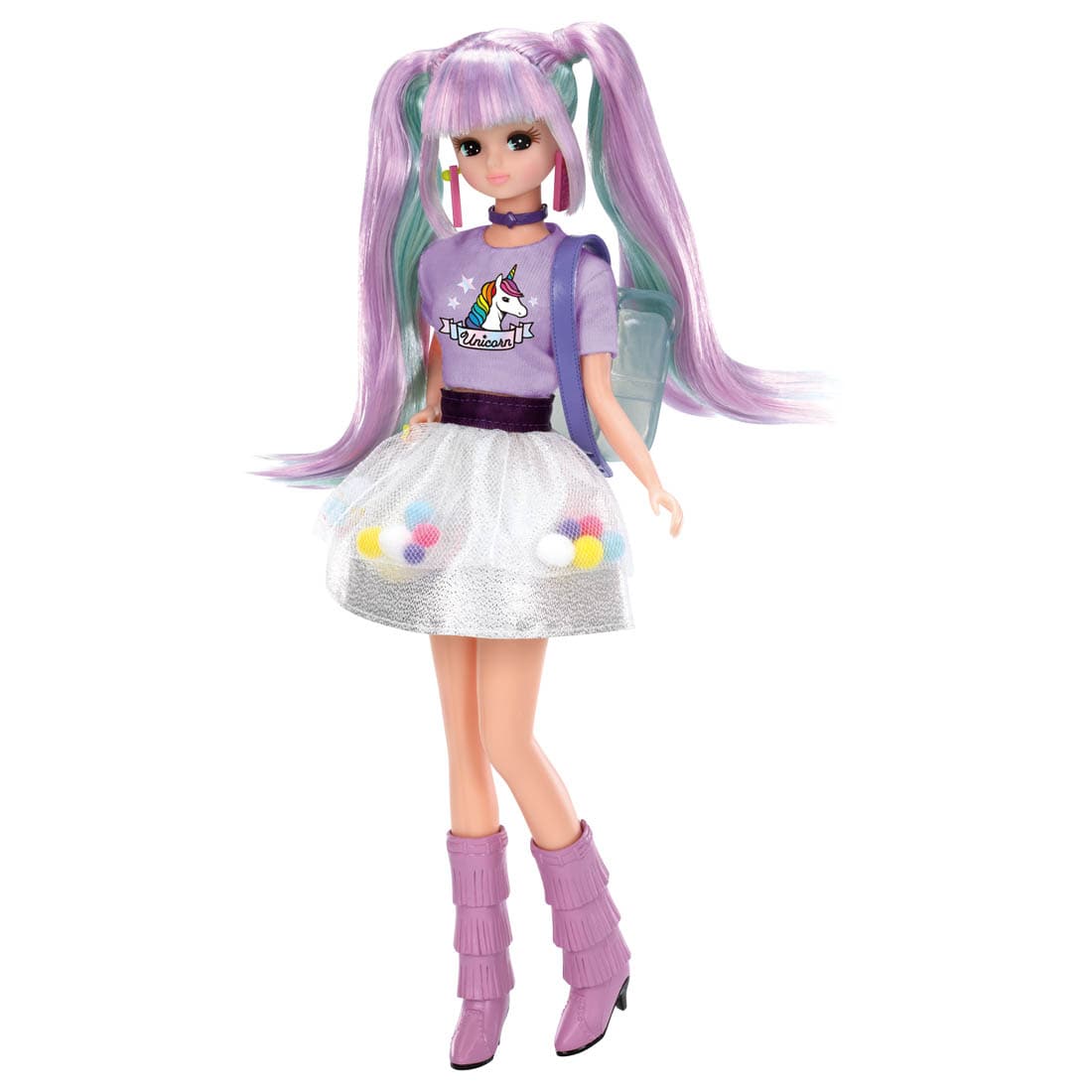 Takara Tomy Licca Chan Doll - Unicorn Mix Set