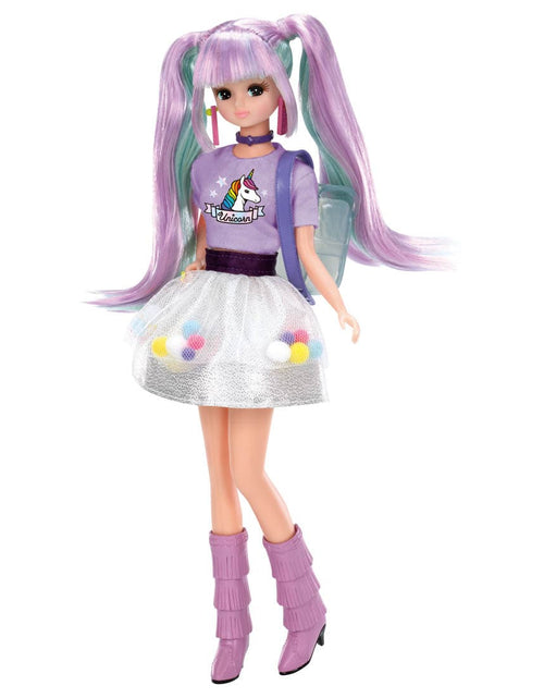 Load image into Gallery viewer, Takara Tomy Licca Chan Doll - Unicorn Mix Set
