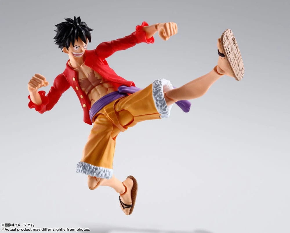 Bandai Tamashii S.H.Figuarts Monkey D. Luffy Onigashima Uchiiri Action Figure