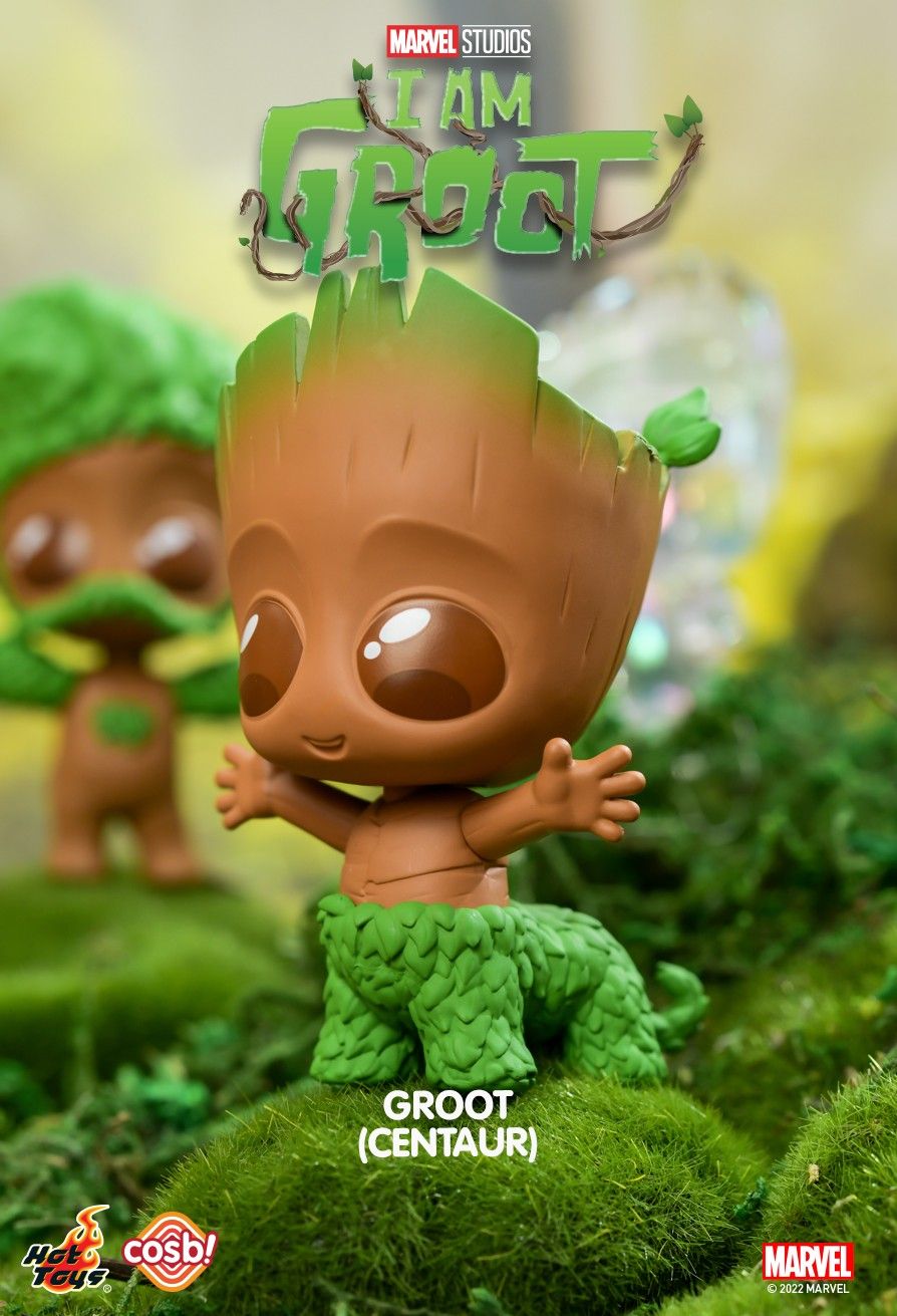 Hot Toys Cosbi Bobble-Head Collection : I Am Groot (set of 8)