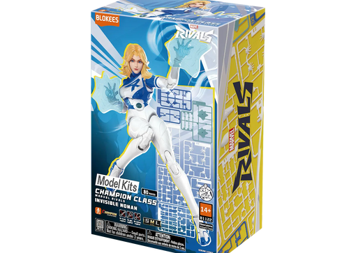 Load image into Gallery viewer, Blokees Marvel Rivals Champion Class Invisible Woman Model Kits Action Figure
