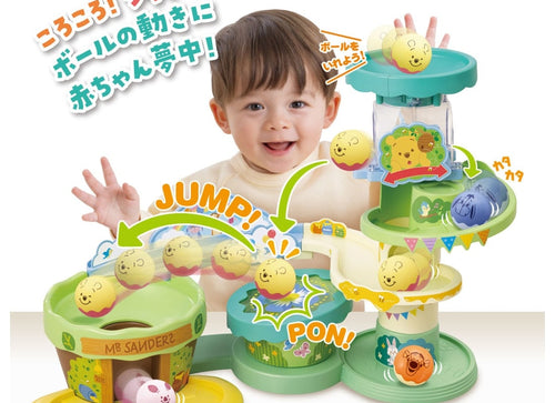 Load image into Gallery viewer, Takara Tomy Disney - The ball jumps! Honey Coaster in the Forest Winnie the Pooh
