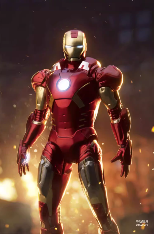 ZD Toys Marvel Avengers 4-inch Iron Man MK7 Action Figure