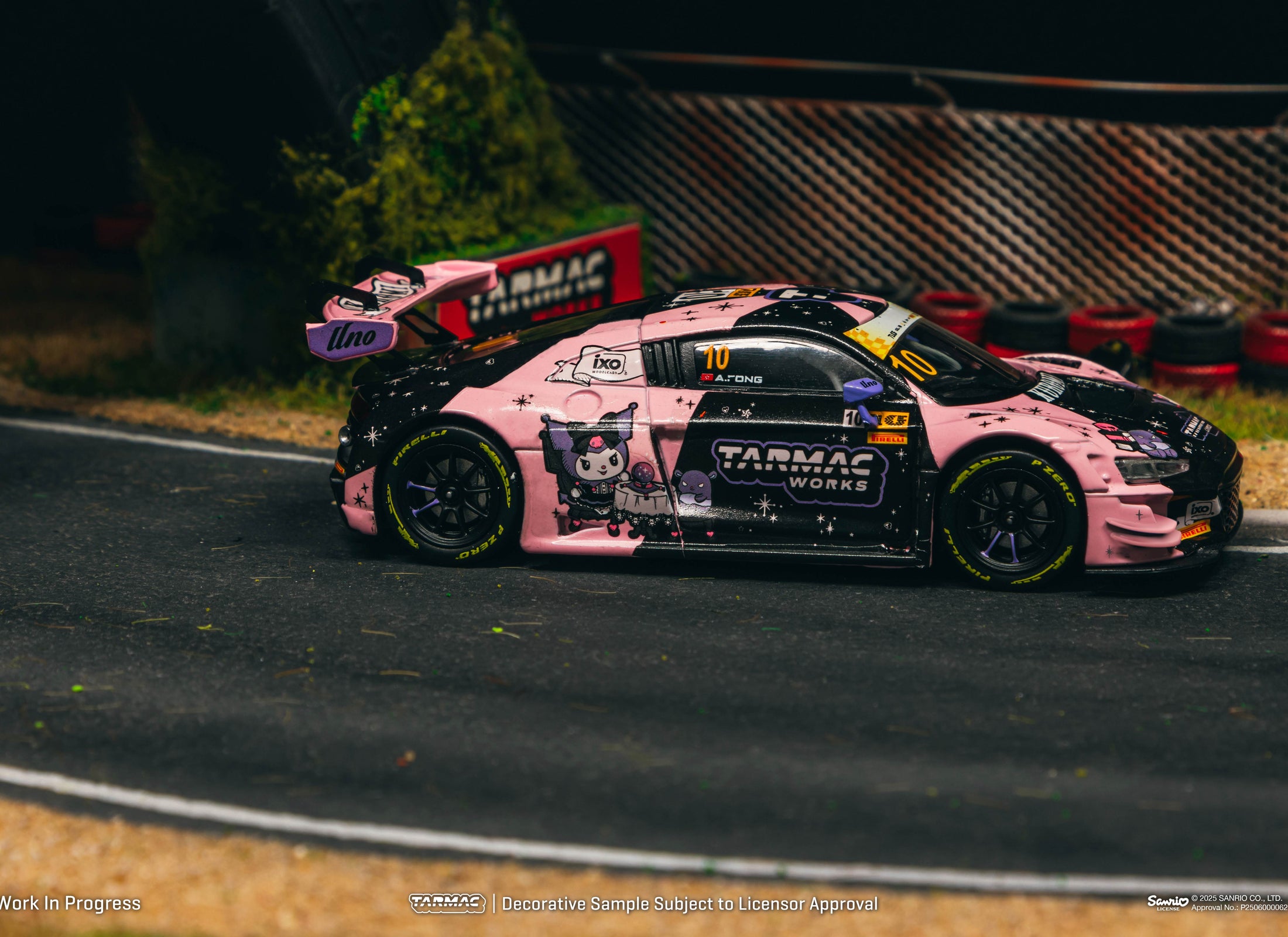Tarmac Works 1/43 Audi R8LMS GT3 evoII Macau GTCup - FIA GT WorldCup 2024