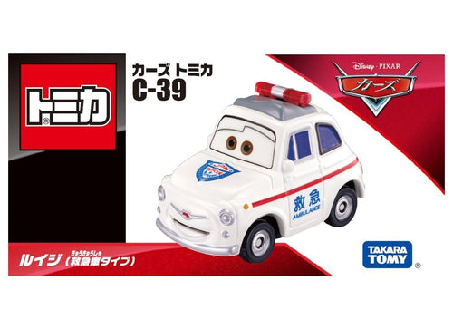 Load image into Gallery viewer, Takara Tomy Disney Tomica C-39 Luigi (Ambulance Type) Diecast Model Car
